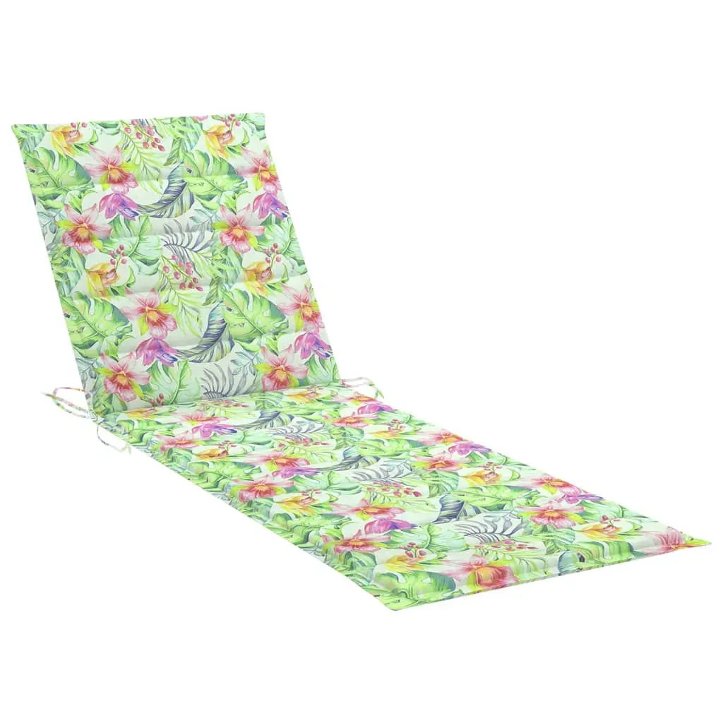 2-Person Garden Sun Lounger with Cushion Grey Solid Acacia Wood Price