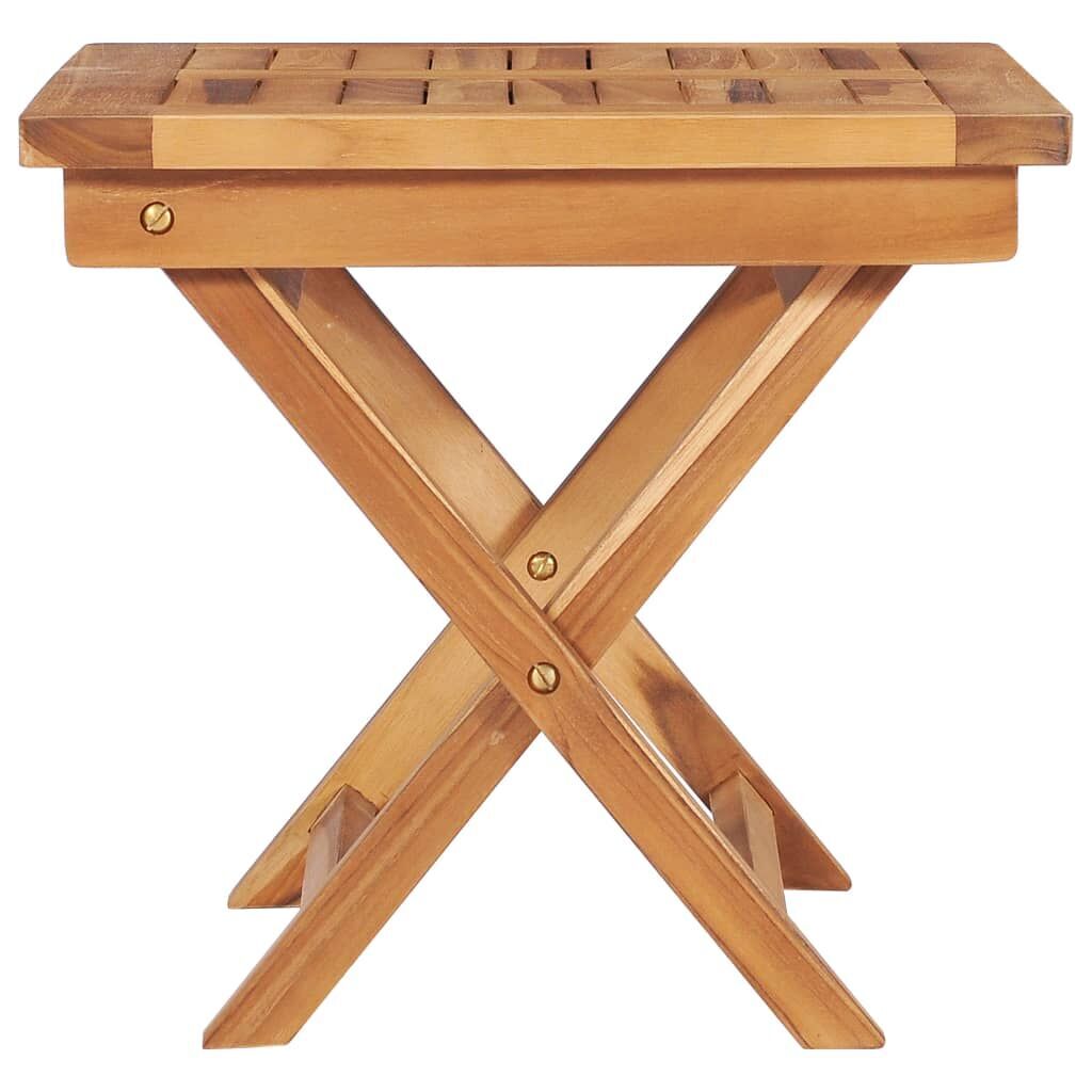 Sun Loungers 2 pcs with Table and Cushion Solid Teak Wood Price