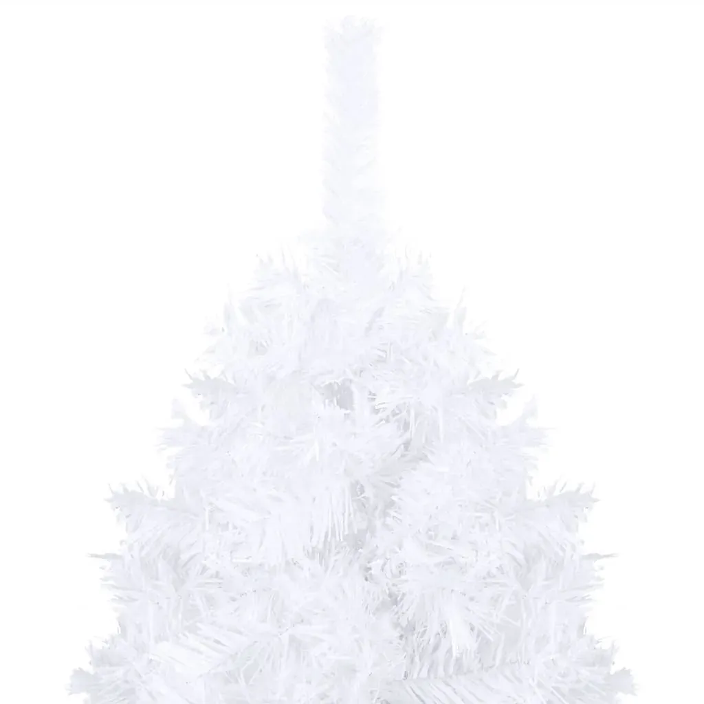 Artificial Pre-lit Christmas Tree with Thick Branches White 120 cm Price