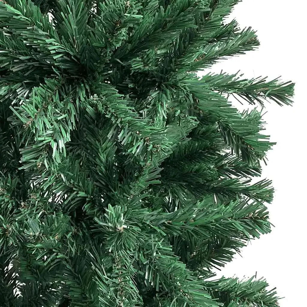 Christmas Tree Arch with LEDs Green 240 cm Price