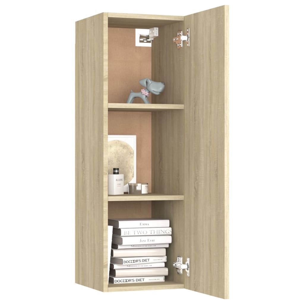 8 Piece TV Cabinet Set Sonoma Oak Engineered Wood Price