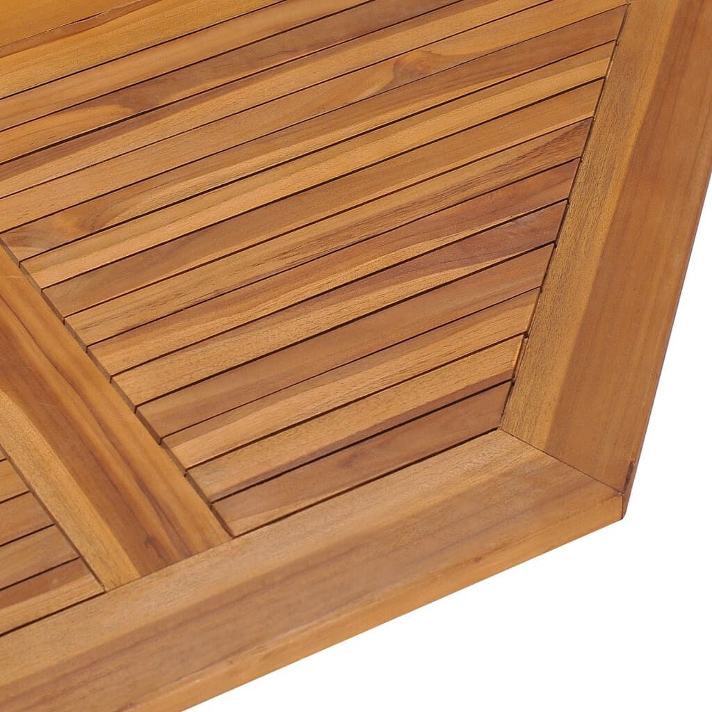 5 Piece Folding Outdoor Dining Set Solid Wood Teak Price