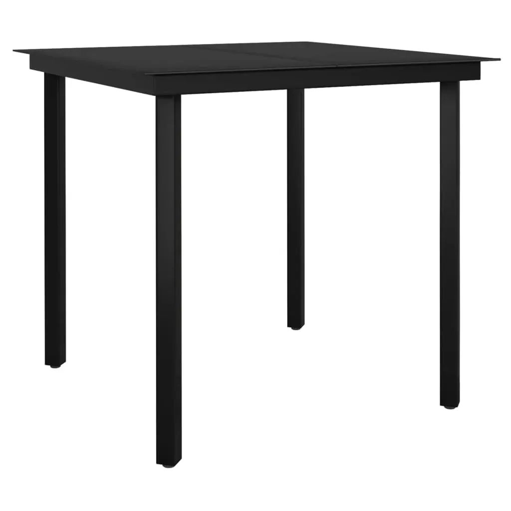 5 Piece Garden Dining Set Anthracite Price