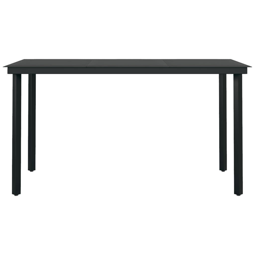 5 Piece Garden Dining Set Anthracite Price