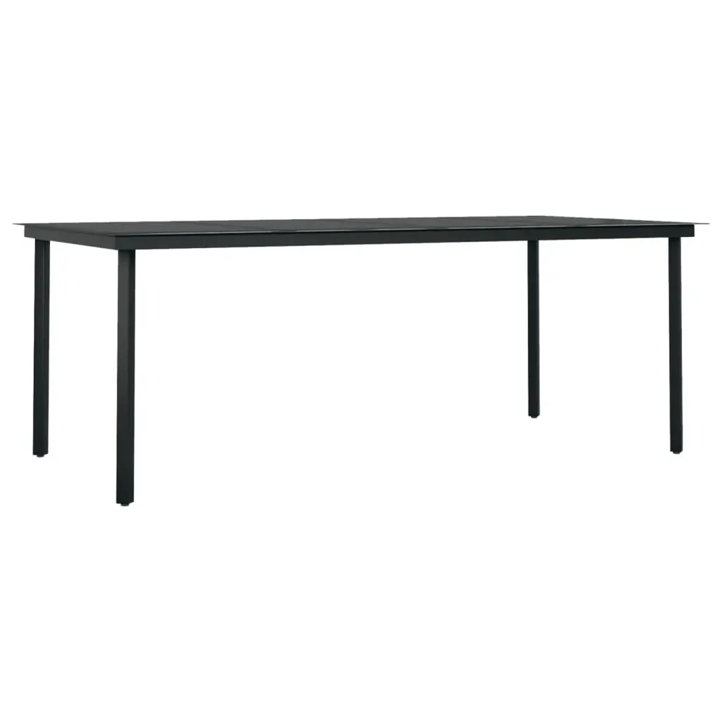 9 Piece Garden Dining Set Anthracite Price