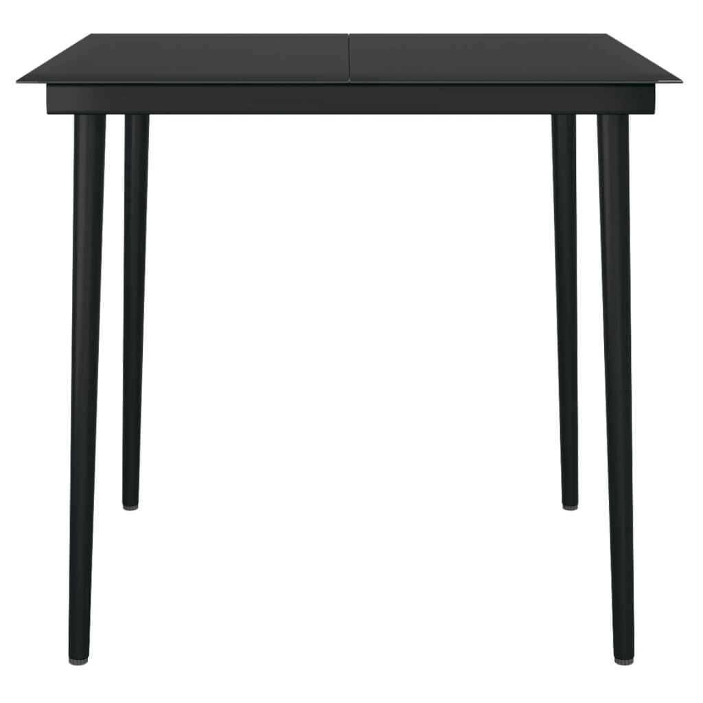 5 Piece Garden Dining Set Anthracite Price