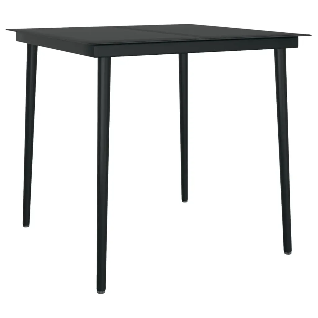 5 Piece Garden Dining Set Anthracite Price