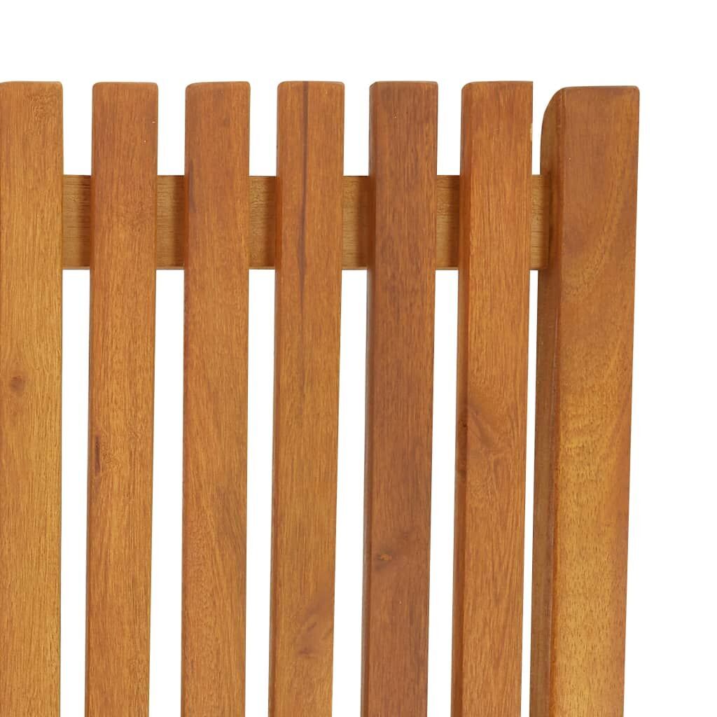 Sun Lounger Solid Acacia Wood Price