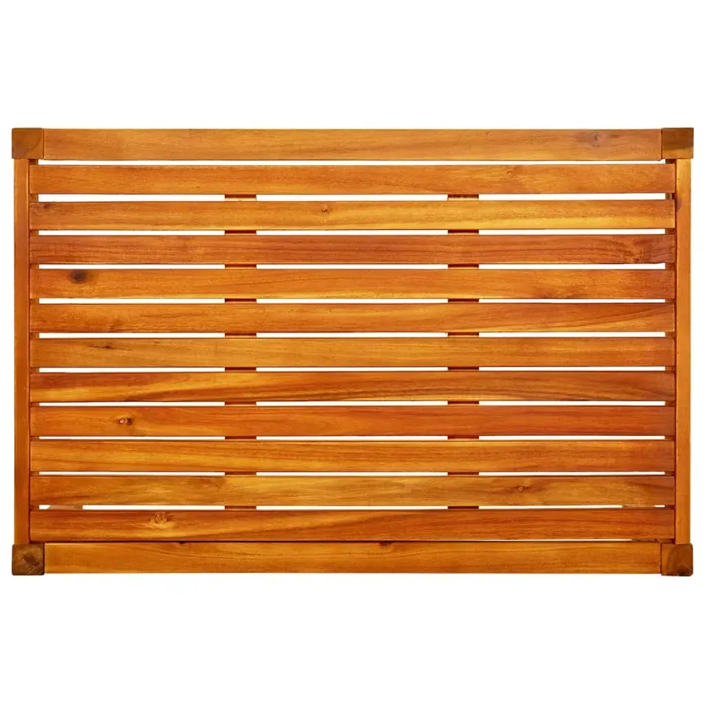 Garden Table 85x57x29 cm Solid Acacia Wood Price