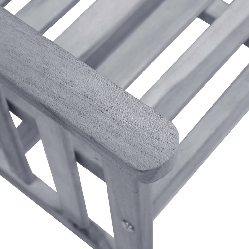 Garden Chairs with Tea Table 159x61x92 cm Solid Acacia Wood Price