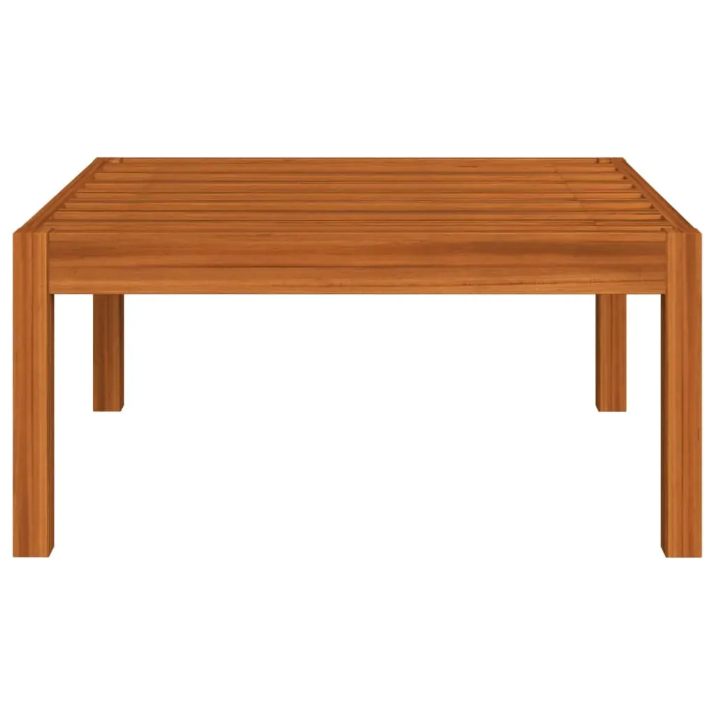 Garden Footstool with Cushion Solid Acacia Wood Price