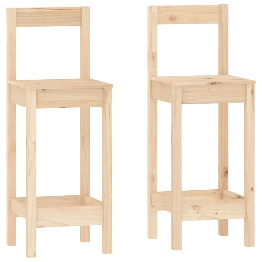 3 Piece Bar Set Solid Wood Pine Price