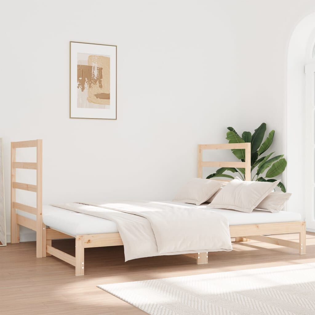 Pull-out Day Bed without Mattress 2x(90x190) cm Price
