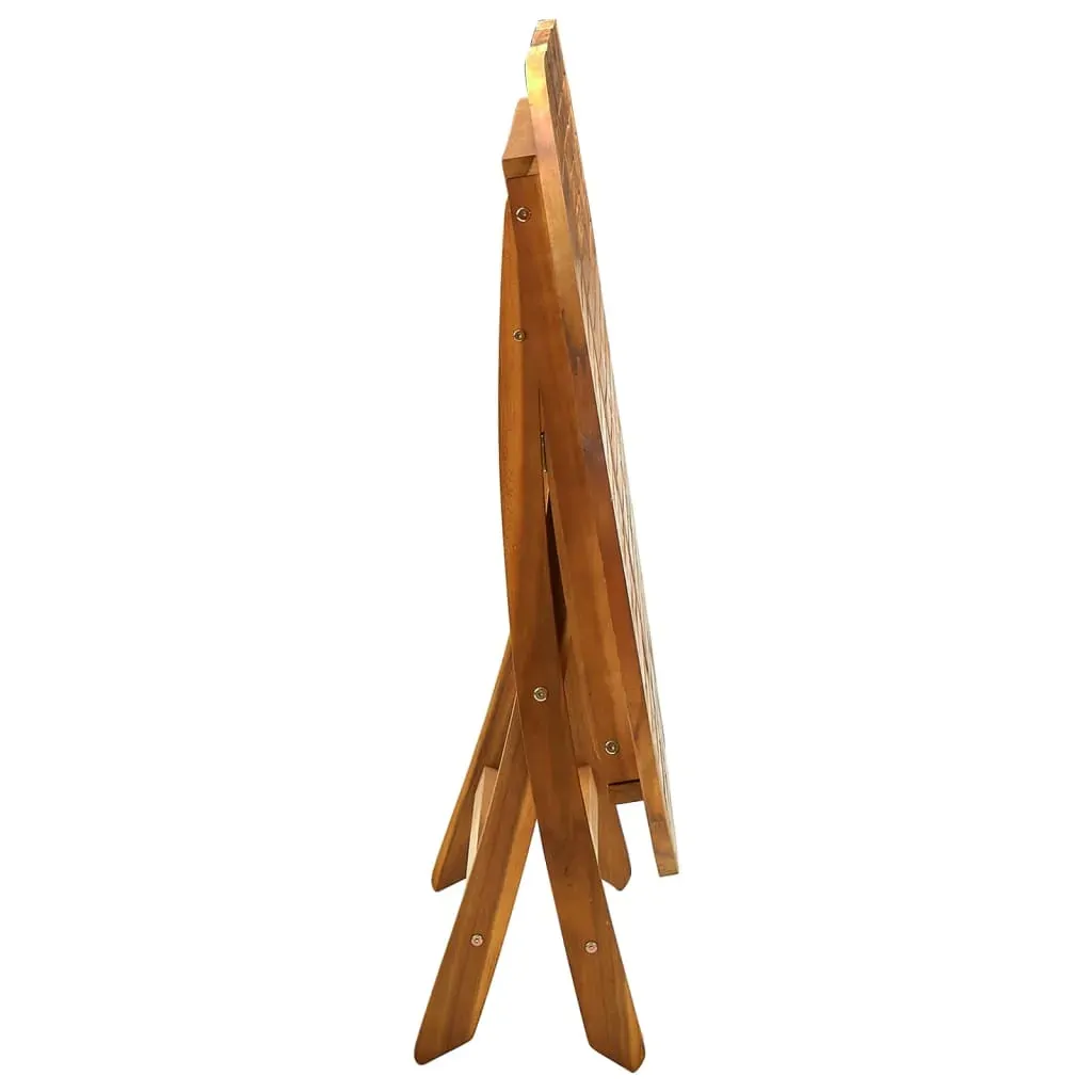 Folding Garden Table 160x85x75 cm Solid Acacia Wood Price