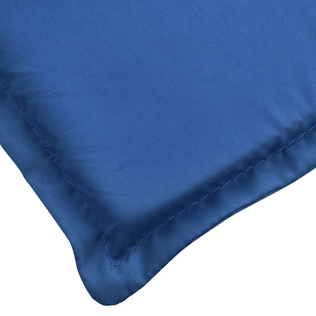 Sun Lounger Cushion Royal Blue 200x50x3cm Oxford Fabric Price