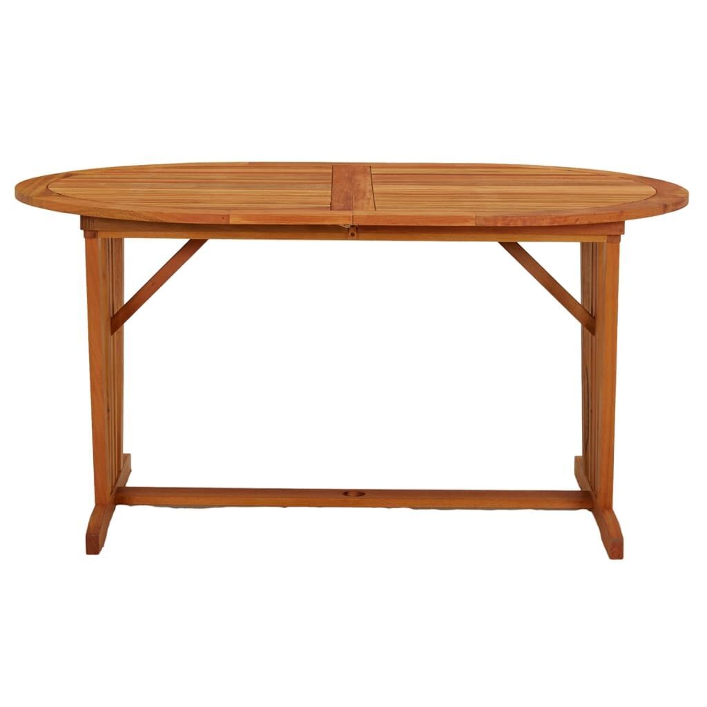 Garden Table 200x100x75 cm Solid Wood Eucalyptus Price