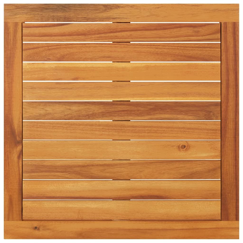 Garden Table 64x64x29 cm Solid Acacia Wood Price