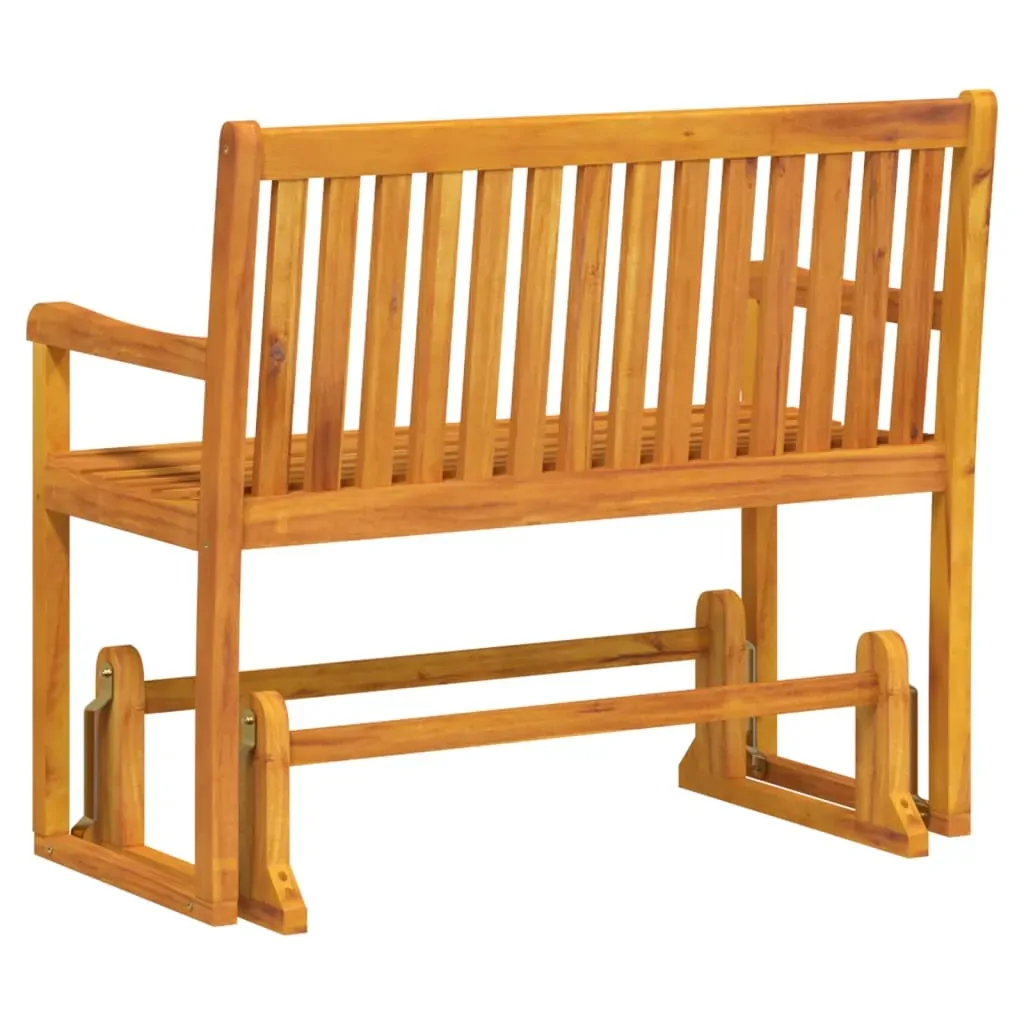 Garden Swing Bench 110 cm Solid Acacia Wood Price