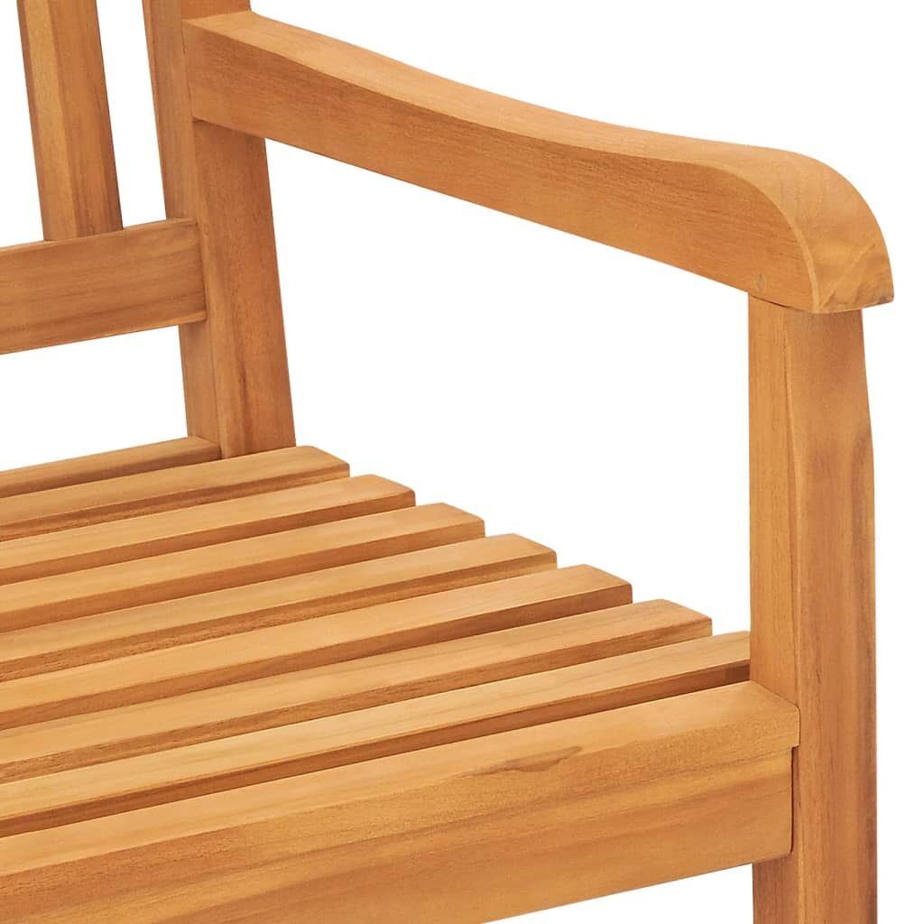 3-Seater Garden Bench with Table 150 cm Solid Teak Wood Price