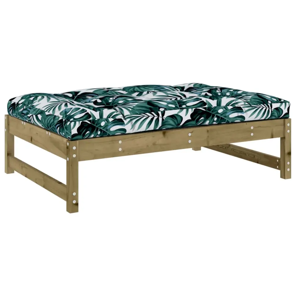 2 Piece Garden Lounge Set with Cushions Impregnated Wood Pine Price