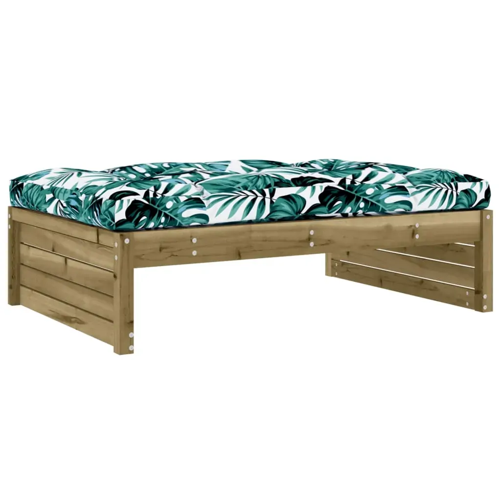 6 Piece Garden Lounge Set with Cushions Impregnated Wood Pine Price