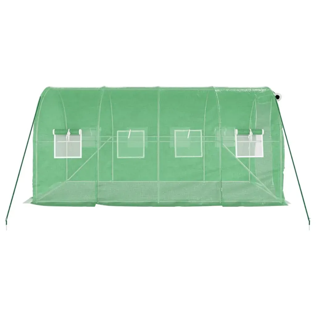 Greenhouse with Steel Frame Green 8 m² 4x2x2 m Price