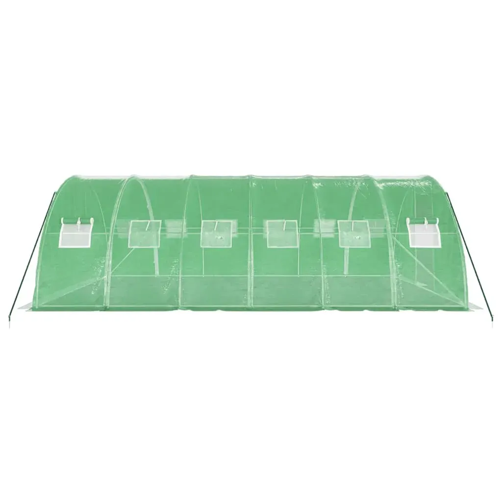 Greenhouse with Steel Frame Green 24 m² 6x4x2 m Price