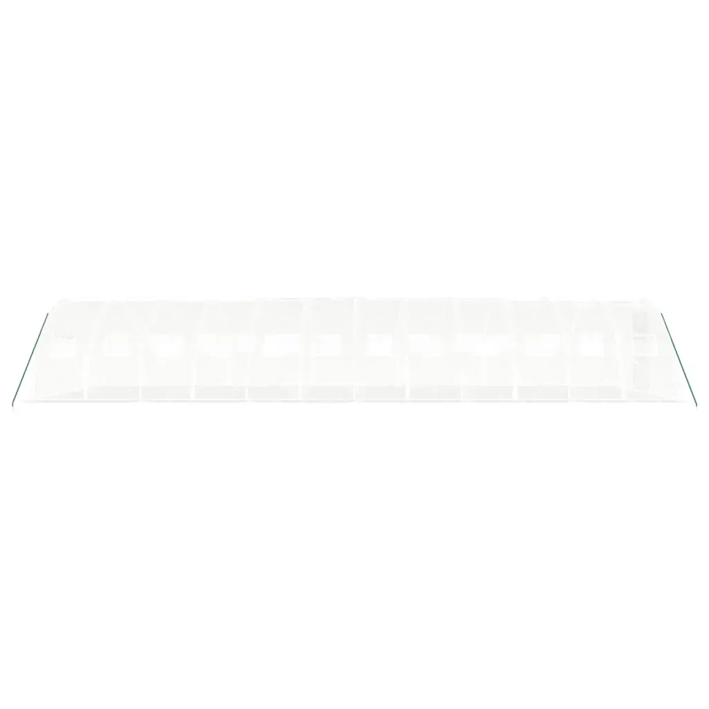 Greenhouse with Steel Frame White 48 m² 12x4x2 m Price