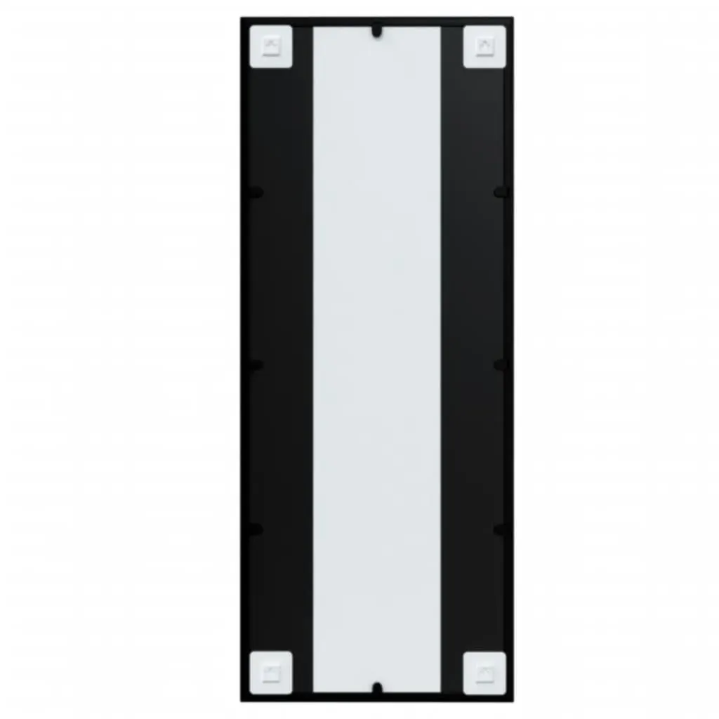 Wall Mirrors 2 pcs Black 100x40 cm Metal Price