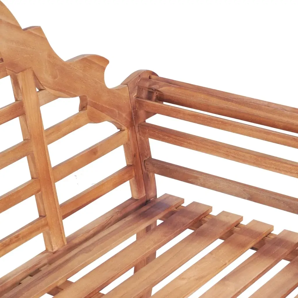Garden Bench 127x58.5x92.5 cm Solid Wood Teak Price