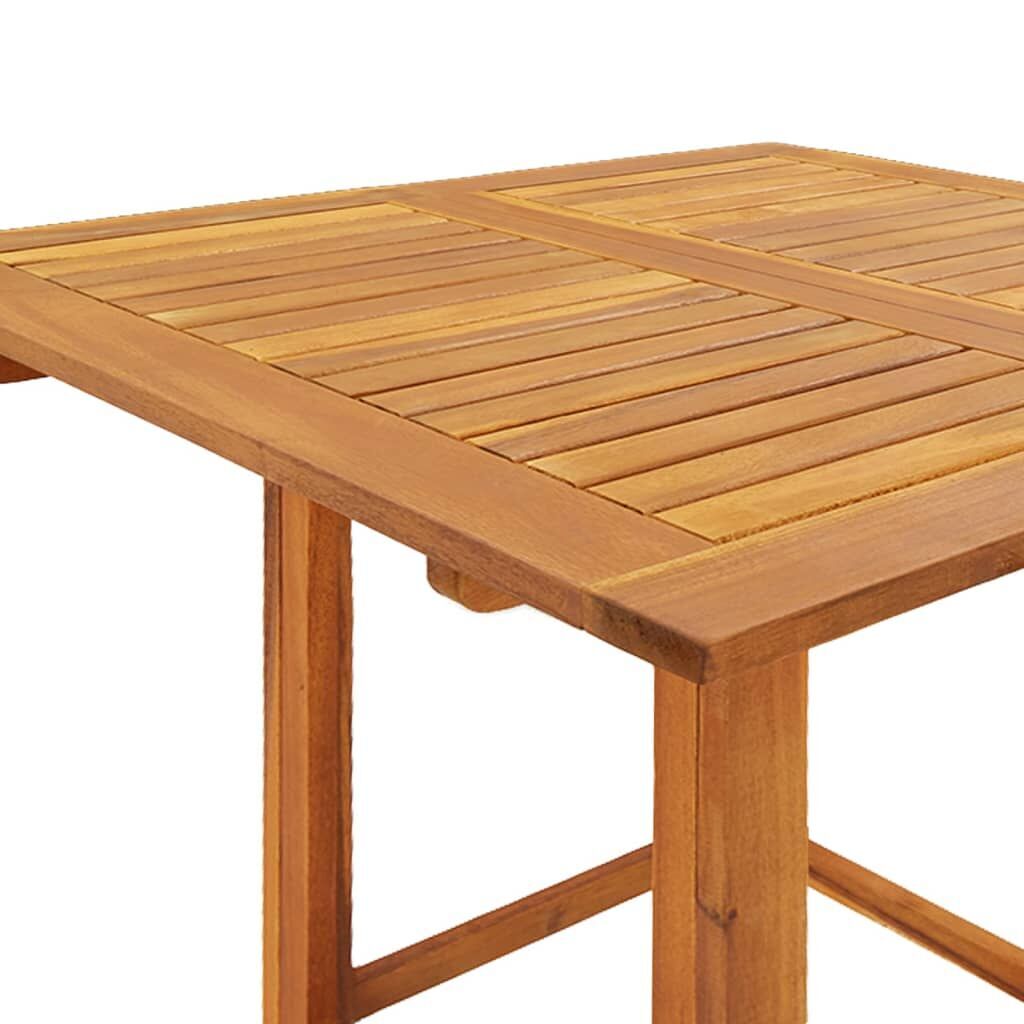 Bistro Table 75x75x110 cm Solid Wood Acacia Price