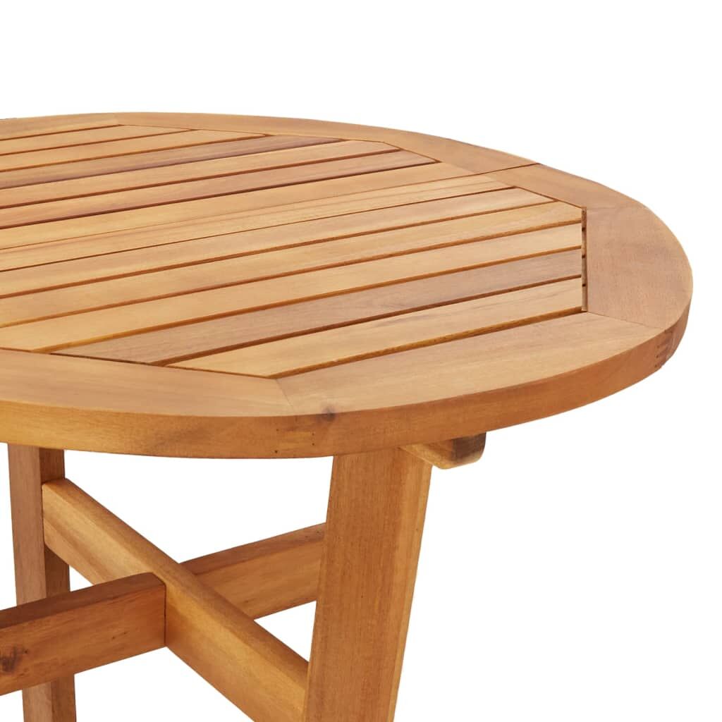 Garden Bar Table Ø60x105 cm Solid Wood Acacia Price
