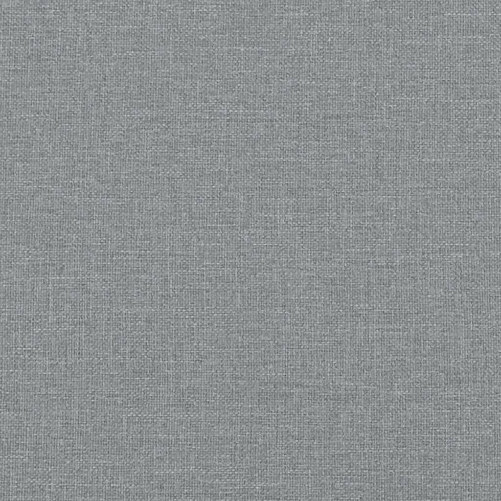 3 Piece Sofa Set with Cushions Light Grey Fabric Price