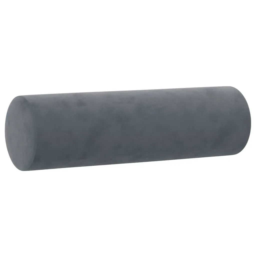 2 Piece Sofa Set with Pillows Dark Grey Velvet Price