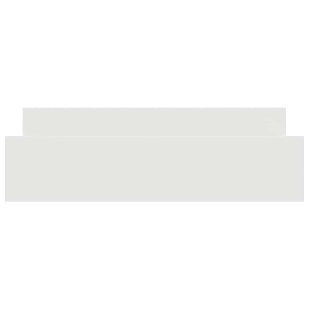 Bed Frame without Mattress White 183x203 cm King Price