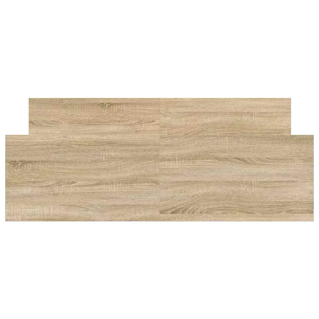 Bed Frame without Mattress Sonoma Oak 135x190 cm Price