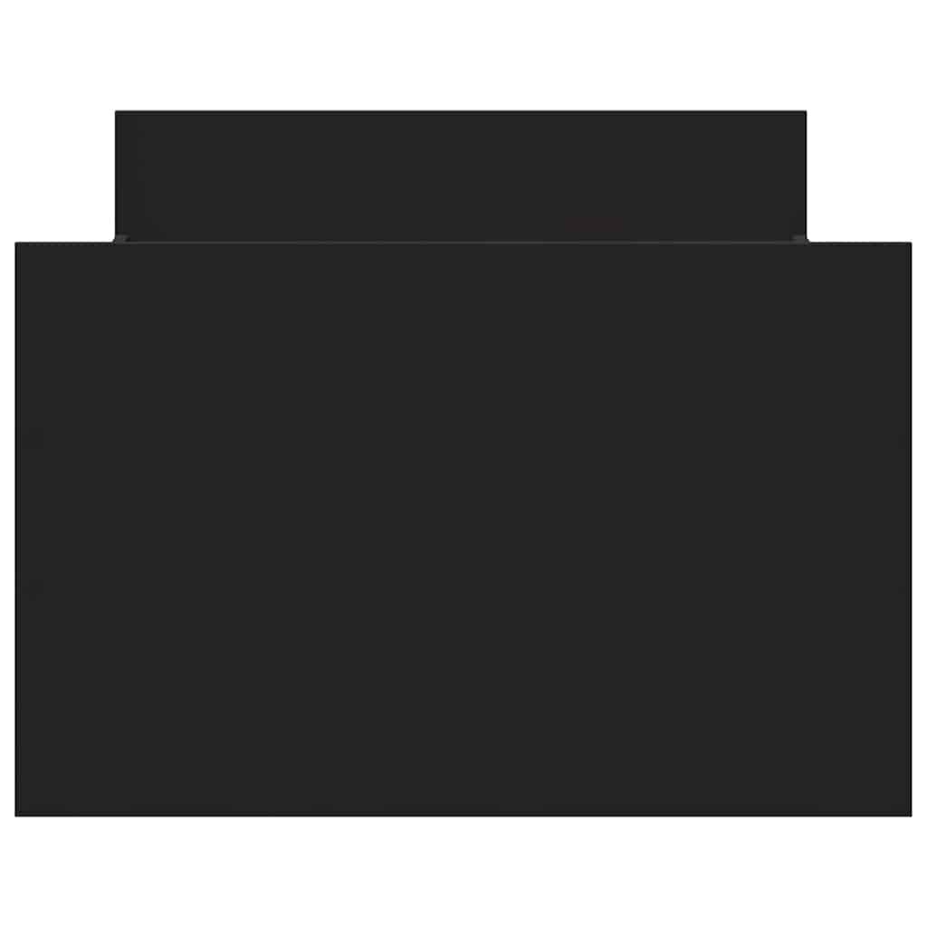 Bed Frame without Mattress Black 90x190 cm Price