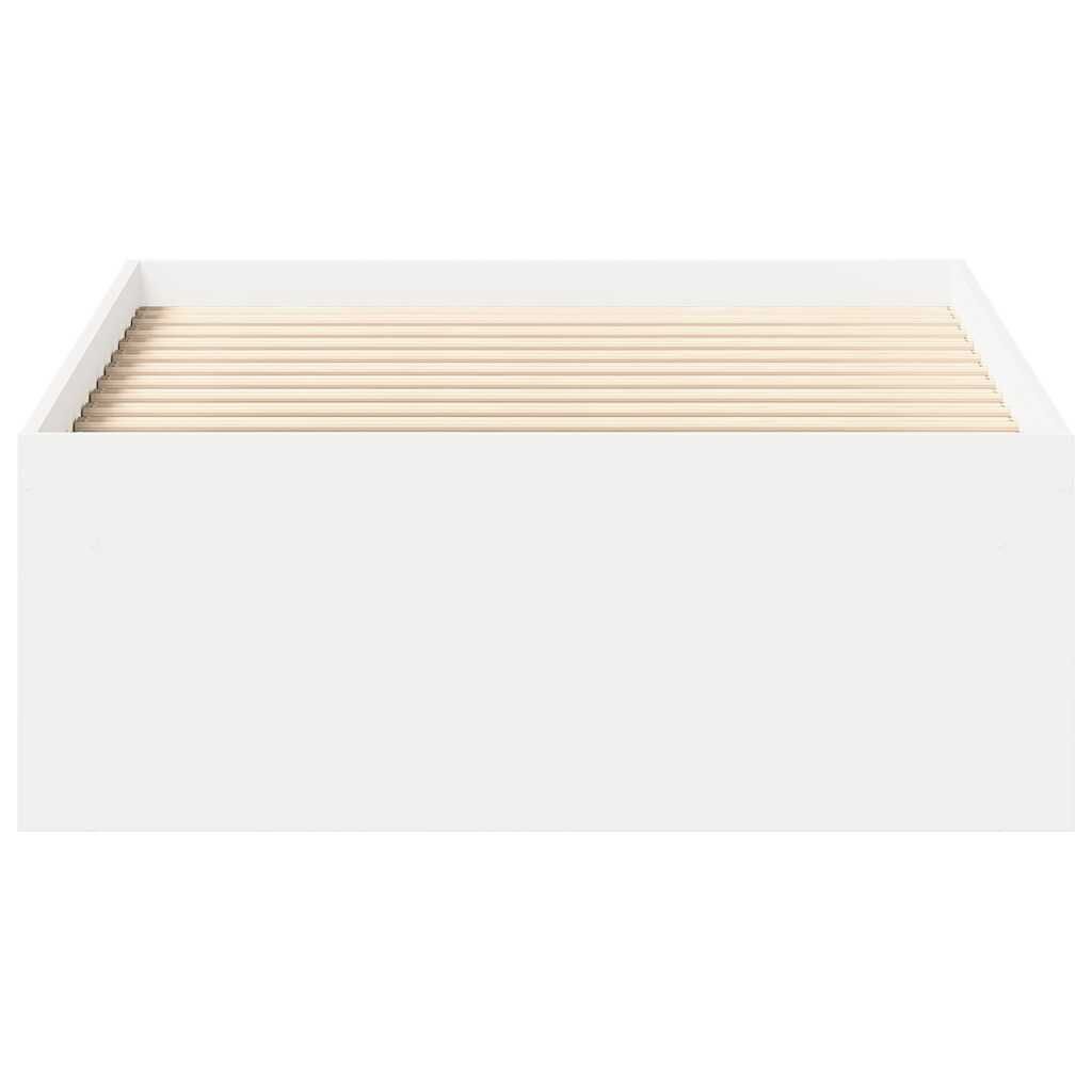 Bed Frame without Mattress White 90x190 cm Price