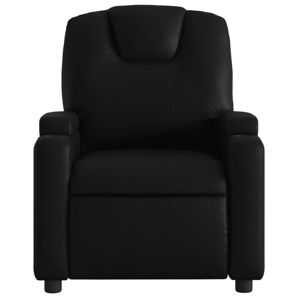 Recliner Chair Black Faux Leather Price