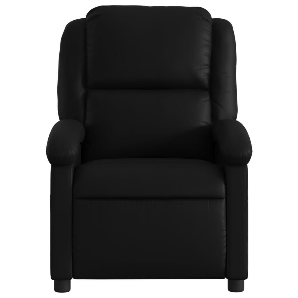 Recliner Chair Black Faux Leather Price