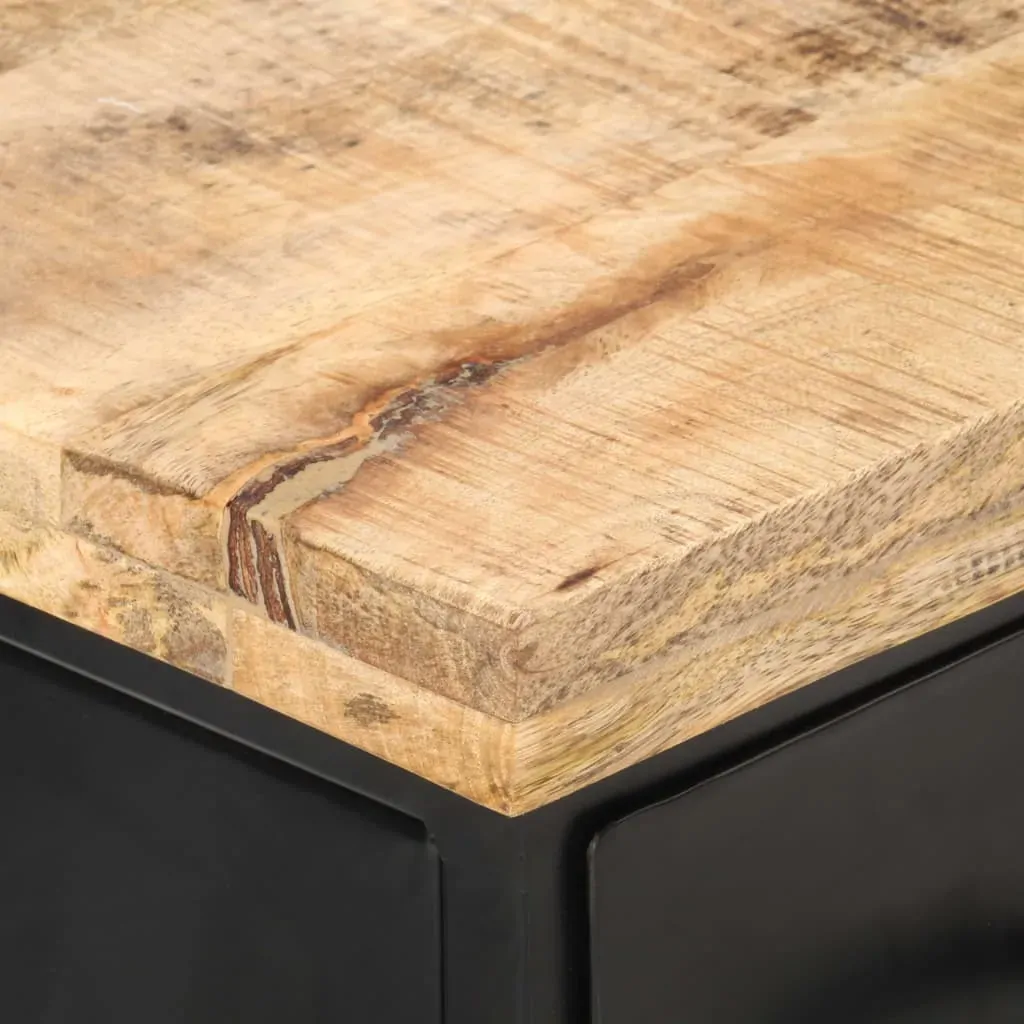 TV Cabinet 90x30x41 cm Rough Mango Wood Price