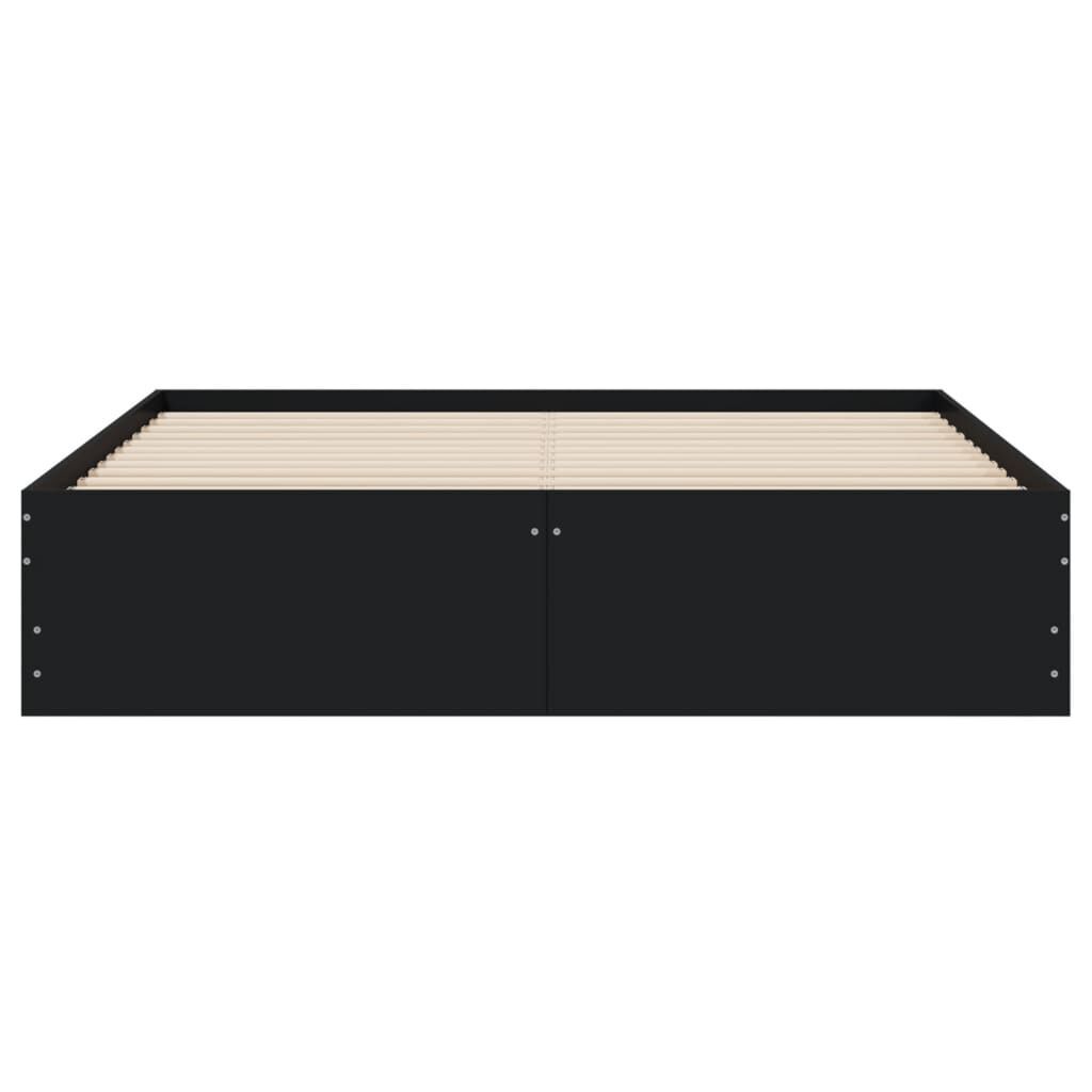 Bed Frame with Drawers without Mattress Black 150x200 cm Price