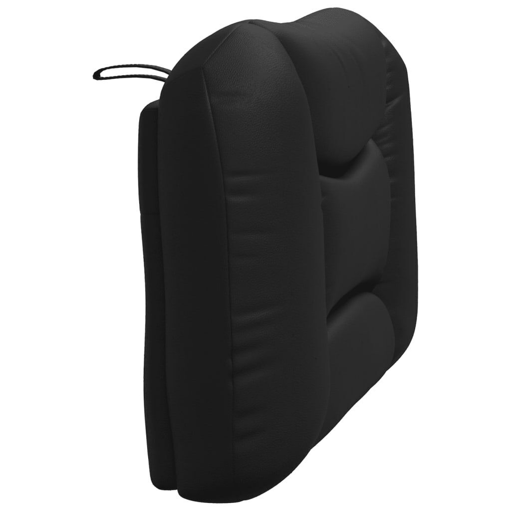Headboard Cushion Black 90 cm Faux Leather Price