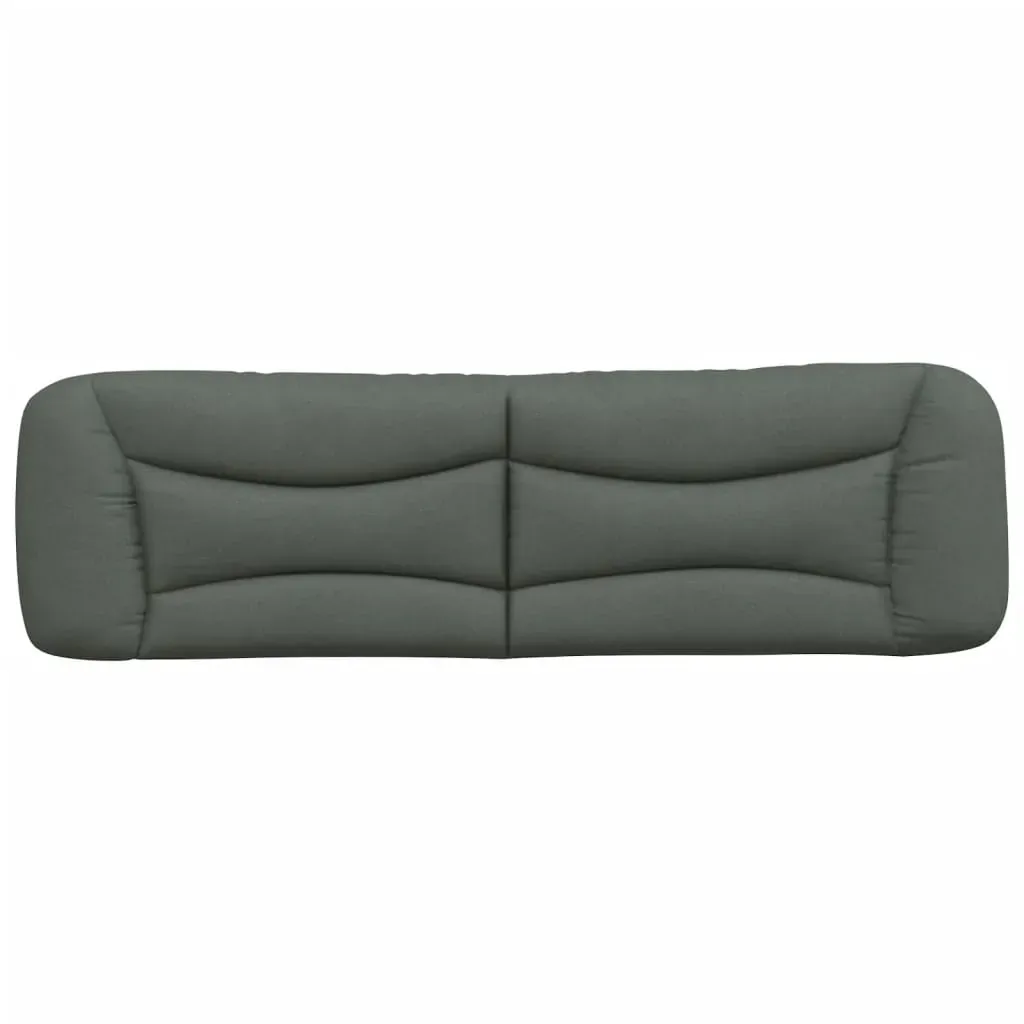 Headboard Cushion "Hvar" Dark Grey 180 cm Fabric Price