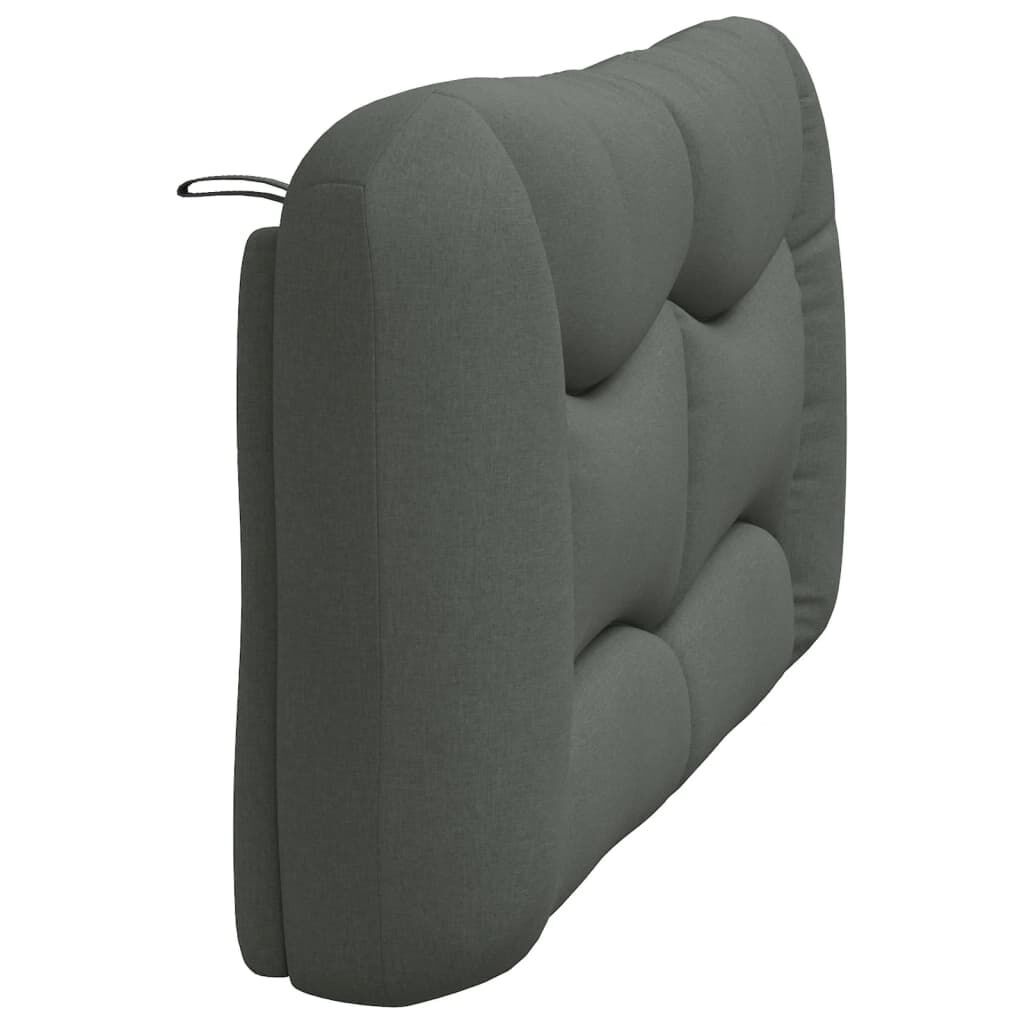 Headboard Cushion Dark Grey 153 cm Fabric Price