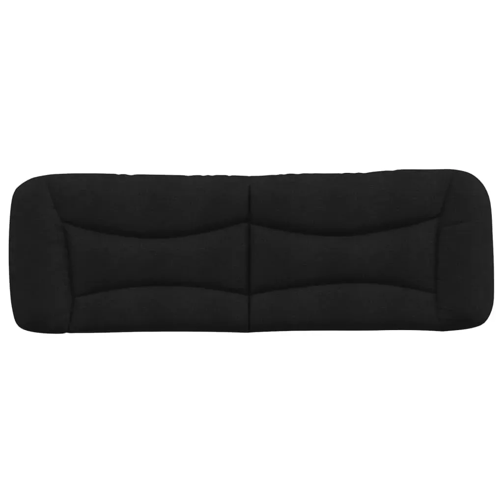 Headboard Cushion "Hvar" Black 153 cm Fabric Price