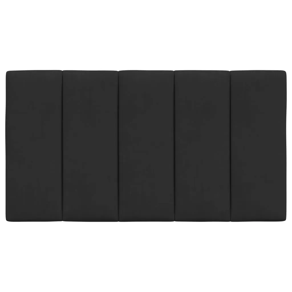 Headboard Cushion "Hanko" Black 90 cm Velvet Price