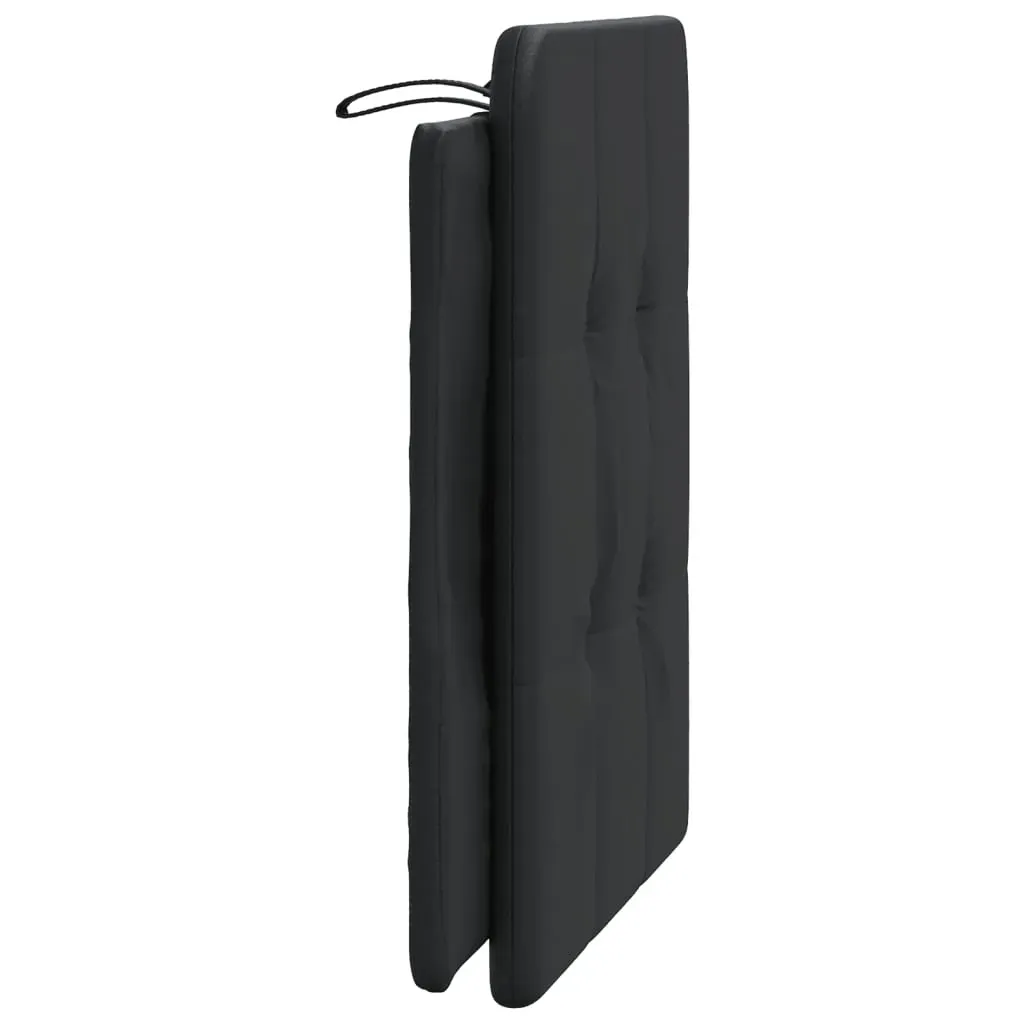 Headboard Cushion "Zadar" Black 90 cm Faux Leather Price