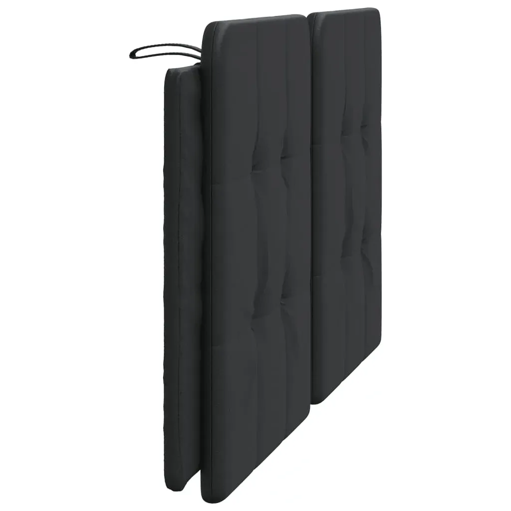 Headboard Cushion "Zadar" Black 153 cm Faux Leather Price