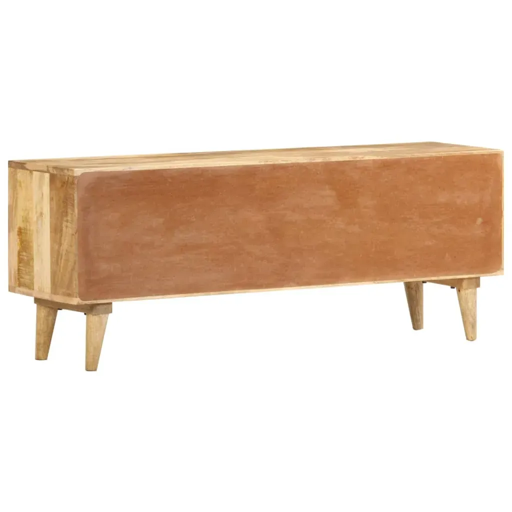 TV Cabinet 120x30x45 cm Solid Mango Wood Price